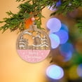 thumbnail image 6 of Qocolhg Handmade Christmas Ornaments, Wooden Decorative Hanging Christmas Tree Decor, Xmas Tree Bells Star Heart Home Decorations for Girls, Woodland Reindeer Snowflake Gift Tags, 6 of 8