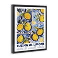 thumbnail image 3 of Stupell Industries Bright Mediterranean Lemons Food & Beverage Painting Black Floater Framed Canvas Art Print Wall Art, 17 x 21, 3 of 9