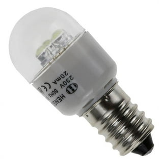 Cutex Sewing Machine Light Bulb, 9/16 Base 120V 15W Push-In