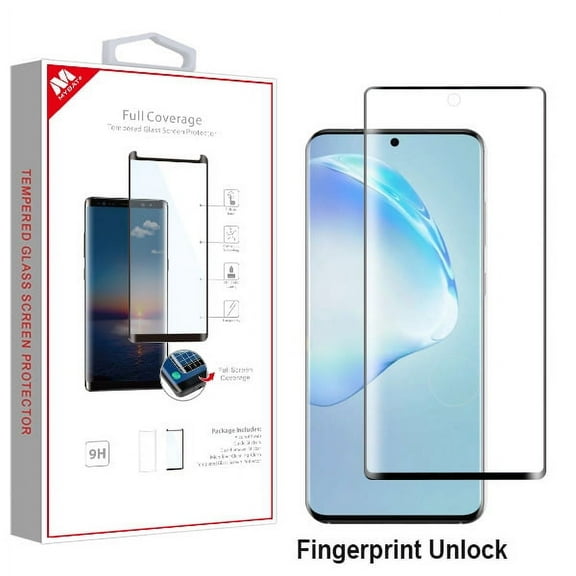 Samsung Galaxy S20 PLUS (6.7") Screen Protector Tempered Glass FULL Coverage [Support Display Fingerprint Sensor] [Easy Installation] [Touch Sensitive] Screen Protector for Samsung Galaxy S20  PLUS