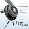 TRAHOOBluetooth Headphones Over Ear, Wireless and Wired Foldable