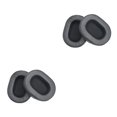 thumbnail image 1 of Almohadillas para los oídos Cateissary de cuero Negro 2piezas, 1 of 6