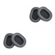 thumbnail image 1 of Sidaley Almohadillas para los oídos Cojín de cuero Accesorios de cancelación de ruido Ellipse Orejeras Reemplazo de la cubierta para auriculares Negro 2piezas, 1 of 6