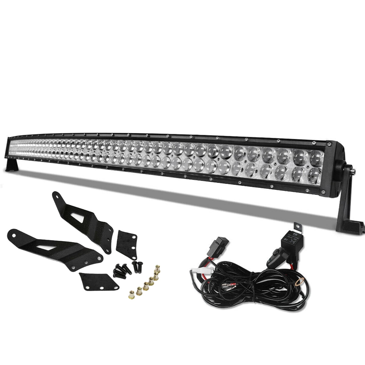 Curved 52"inch LED Light Bar 900W 9D Combo Offroad SUV Tractor ATV Driving Lamp Curved 52"inch LED Light Bar 900W 9D Combo Offroad SUV Tractor ATV Driving Lamp
