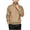 Khaki, variant on Cethrio Boys Half Zip Sweatshirts Size 14, Pullover Long Sleeve Fleece Lined Casual Fall Tops with Pockets Gray
