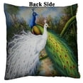 thumbnail image 2 of ABPHQTO Hermosa funda de almohada de lentejuelas de sirena reversible de pavo real funda de cojín para decoración del hogar 50x50 cm ABPHQTO FishPillow-QQ-53-20x20, 2 of 2