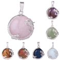 thumbnail image 4 of Charm Piedra Preciosa Colgante 30mm Chram para , Rosado Fernando Encantos, 4 of 8