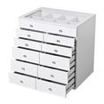 thumbnail image 5 of Impressions Vanity SlayStation Display Chest with 11 Drawer Chest, Makeup Drawer Unit (Silver), 5 of 5