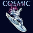thumbnail image 2 of Mens Marvel: Fantastic Four Silver Surfer Power Cosmic T Shirt, 2 of 5