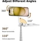 thumbnail image 5 of Trípode de palo de selfie magnético de 68" con soporte magnético fuerte de aluminio para , soporte de trípode para teléfono de viaje giratorio 360° con anillo de metal y  remoto, 5 of 8