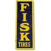 TIN SIGN B564 Fisk Tires Garage Auto Shop Tire Tools Equipment Rustic Metal Decor, By Tinworld