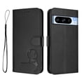 thumbnail image 2 of For Google Pixel 8 Pro Litter Panda Embossing Leather Phone Case with RFID Blocking Card Slot Wallet Magnetic Clasp Lanyard Flip Stand Case,Black,For Google Pixel 8 Pro, 2 of 9