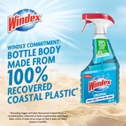 Windex Glass, Window, and Mirror Cleaner, Original Blue, Spray Bottle, 32 fl oz.