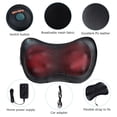 thumbnail image 3 of NEENCA Shiatsu Pillow Massager with Heat, Infrared Heating, 4 Deep-Kneading Shiatsu Massage Nodes for Back, Neck and Shoulders, 3 of 10