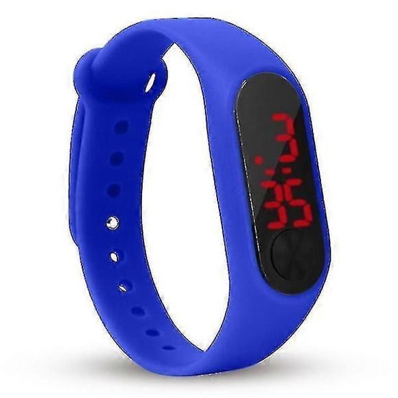 Hand Ring Watches for Women, LED Sports Fashion Electronic Watch(Yellow)