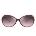 thumbnail image 2 of Gafas de sol retro de gran tamaño para mujer, gafas de sol de diseño con protección ancha, gafas elegantes ovaladas, 2 of 8