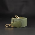thumbnail image 3 of Correa de lona y cuero de 50 mm ajustable para bolso Evelyne, Correa de hombro de lona y cuero para bolso Evelyn, Accesorios para bolso, 3 of 5