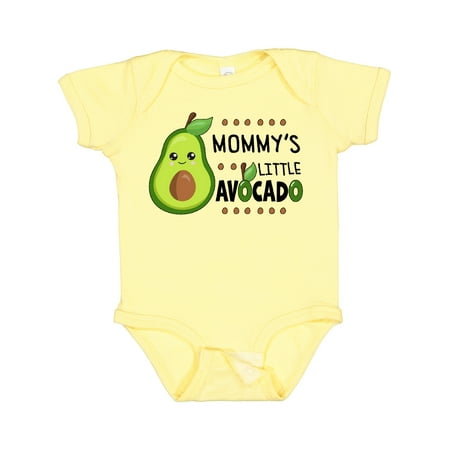 

Inktastic Mommy s Little Avocado with Cute Baby Avocado Gift Baby Boy or Baby Girl Bodysuit