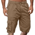 thumbnail image 1 of Pantalon Cargo pour Homme Coupe Ajustée Léger Confortable Plein Air Randonnée Travail Décontracté Tenue Quotidienne pour le Printemps et l'Été, 1 of 5