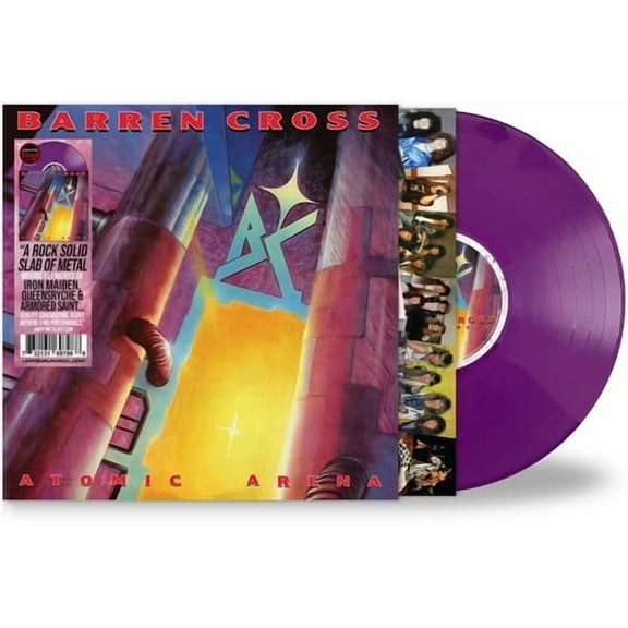 Barren Cross - Atomic Arena - Purple - Music & Performance - Vinyl