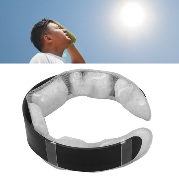 Neck Cooling Tube, Reusable Ice Pack, Wearable Body Coolers Products Neck Cooling Wrap for Hot Weather Summer Heat Sports Outdoor Activities