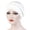 White, variant on Pre Tied Adjustable Headwrap Caps, Lightweight Breathable Slip On Chemo Beanies, Women's Hair Cover Head Scarves for Indoor Outdoor Rest Recovery & Everyday Lifestyle, White