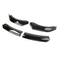 thumbnail image 5 of For Audi Q3 2015-2024 Gloss Black Front Bumper Lip Spoiler Splitter, Aero Body Kit, 2-Pieces, 5 of 8