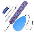 thumbnail image 1 of Kit de limpieza de saxofón conjunto de mantenimiento de corcho Kit de cuidado de cuidado de limpieza Cleaner para músicos Flauta Todos los tipos de, 1 of 8