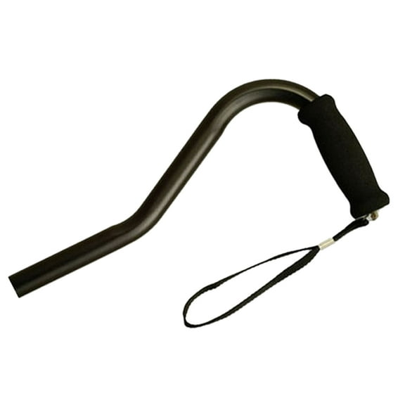Bariatric Offset Adjustable Aluminum Cane Foam Grip Handle