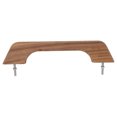 thumbnail image 1 of Pasamanos De Madera De Teca, Agarre Cómodo, Textura única, Pasamanos De Madera Para Barcos, 1 of 7