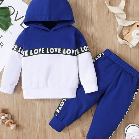 

Baby Girls Hoodies & Matching Jogger Pants Outfit Baby Clothes Set
