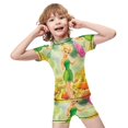 thumbnail image 4 of Tinker Bell Boys 2-Piece Swimsuit Set, Short Sleeve Rash Guard & Swim Trunks, 4 of 7