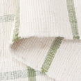 thumbnail image 5 of SAFAVIEH Montauk Bevin Checkered Area Rug, Ivory/Green, 6' x 9', 5 of 10