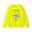 Safety Green, variant on Cat Heart Sweatshirt, Heart Sweatshirt, Cat Sweatshirt, Valentine's Day Sweatshirt, 50/50 Cotton-Poly Animal Sweatshirt 122