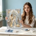 thumbnail image 5 of Christmas Nativity Pearl Painting Kit 5D DIY Diamond Art with Angels Holy Family Scene for Wall Holiday Decor, 5 of 6