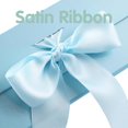 thumbnail image 3 of YWC-Gift Boxes with Ribbon 13x9.7x3.4 Inches, Baby Blue Gift Boxes with Lids, Collapsible Gift Boxes, Magnetic Closure Gift Boxes for all occasion (Glossy Baby Blue), 3 of 4
