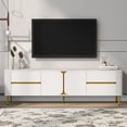thumbnail image 4 of 70.9'' TV Stand for TVs up to 80 Inches, Modern Entertainment Center Media Console with 4 Drawers and 1 Spacious Cabinet, Wood TV Console Table for Living Room, 4 of 7