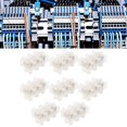 thumbnail image 4 of Bloque De Terminales, Bloque De Terminales Ignífugo Seguro Ignífugo De 50 Piezas Para Grandes Almacenes Para Electricidad Doméstica ANGGREK 3 en 3 fuera, 4 of 8