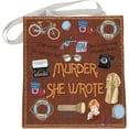 thumbnail image 1 of GFDYREE TV Series Inspired Gift Book Sleeve for Book Lover Book Protector for Paperback Bookish Merchandise Book Nerd Gift (she Wrote murdertoteCA), 1 of 6