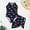 F-295Black2, variant on ZHOGXU Children Girls Two Piece Swimwear Sleeveless Suspenders Bow Print Beachwear And Cover Up Comfortable Fashion Swimsuit For Pool Beach,Black1,10-11 Years