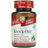 Schiff Knock-Out with Melantonin, 3mg, Theanine and Valerian Sleep Aid Supplement, 50 CT