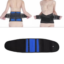LEORX 1Pack Lumbar Belt Mesh Black Breathable Comfort For Adult Men Women