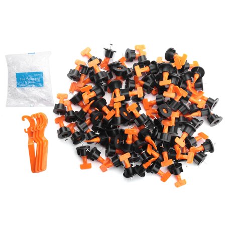 

500PcsTile Leveling Clips Tile Leveling System Kit 100Pcs Tile Leveler Spacers Wrenches Tile Installation Tool Kit