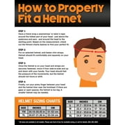 Youth Frenzy MX ATV off-road Helmet DOT Approved Black/Grey, Youth Large