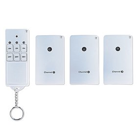 Wireless Outlet Switch With Remote Control Wirelessly Turn Power On Off Wireless Electrical Outlet Plug For Household Appliances Lamp Light 5 Pack