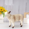 thumbnail image 1 of Figura de oveja CUTICAT juguete de animales de granja decoración de tartas recuerdos de fiesta, 1 of 8