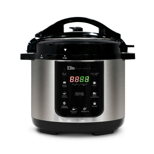 Elite Platinum EPC414 4Quart 9Function Digital Pressure Cooker