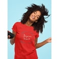 thumbnail image 2 of Joyeux Noel T-Shirt Women -Image by Shutterstock, Female Small, 2 of 4