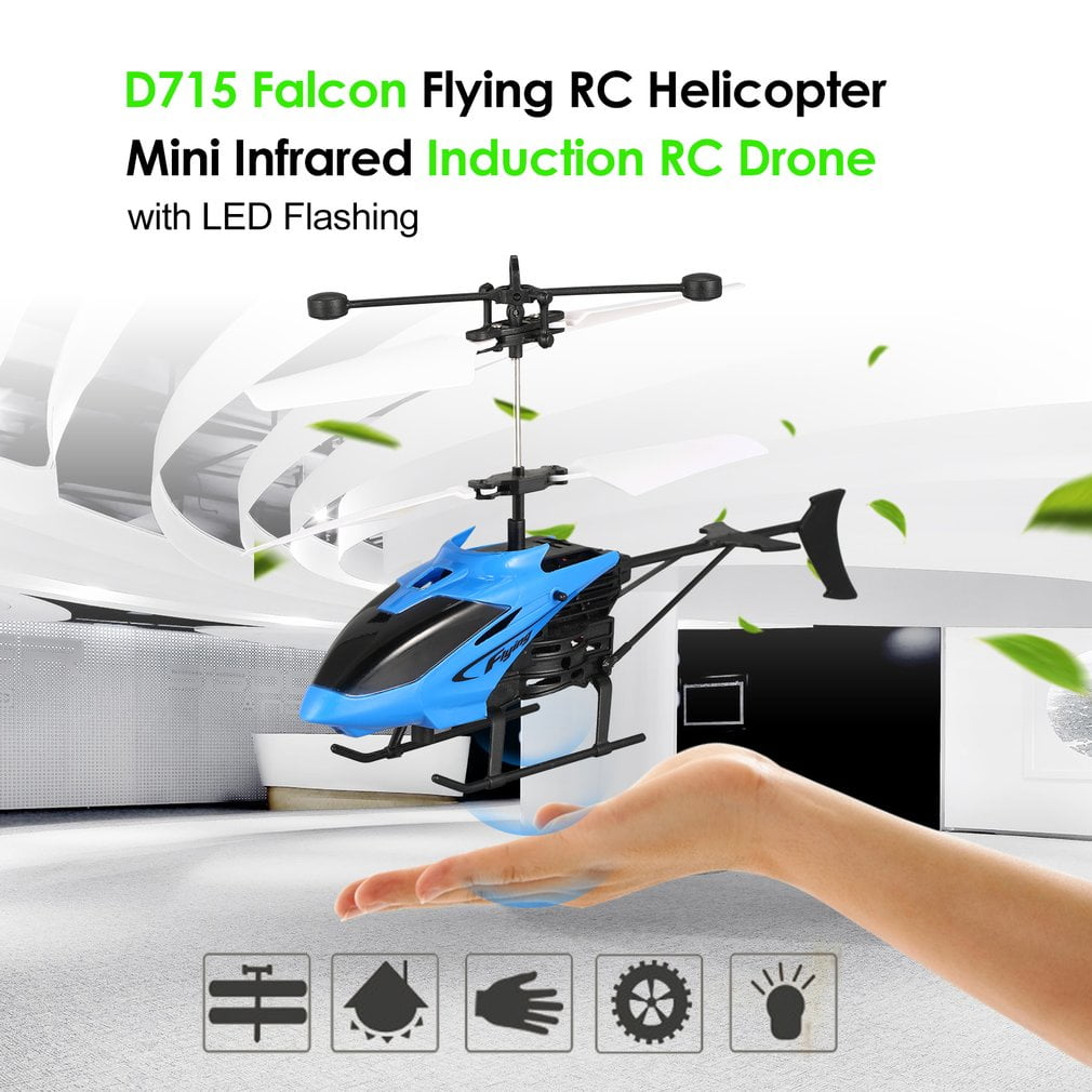 Mini Drone RC Quadcopter Infrared Induction Flying Toy w/Remote Control New Gift 