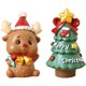 thumbnail image 1 of Regalo navideño de resina, decoraciones navideñas para mesa de invierno en interiores y exhibición o alféizar de ventana, 1 of 5